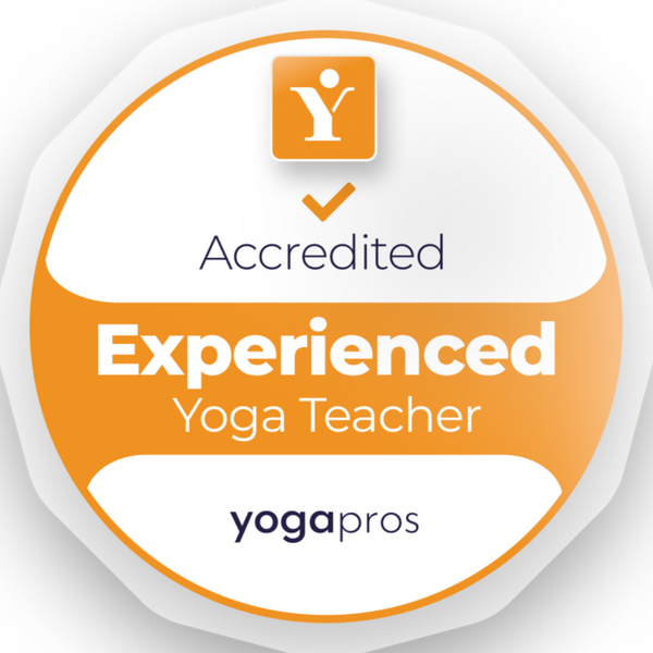 Yoga pros badge Yoga pro